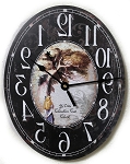 Ye Olde Cheshire Cat Clock Backwards